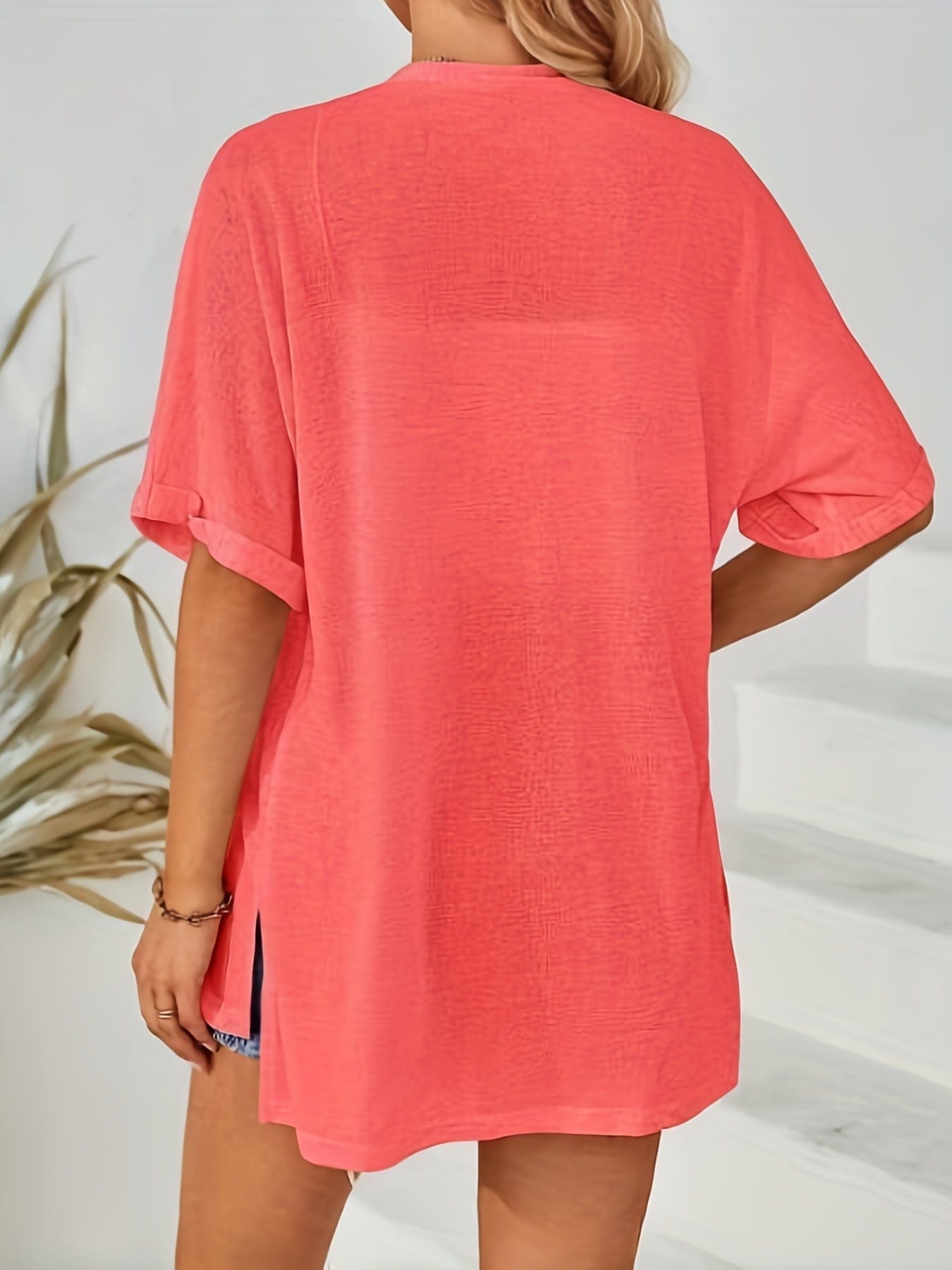 Flowy Short Sleeve Shirt