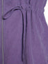 Colorblock Hooded Coat Plus Size
