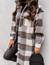 Plus Size Oversized Plaid Shirt