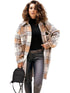 Plus Size Oversized Plaid Shirt