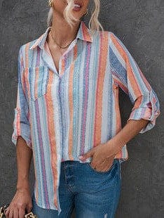 Plus Size Oversized Plaid Shirt