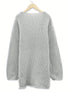 Women's Plus Size Checkered Knit Sweater
