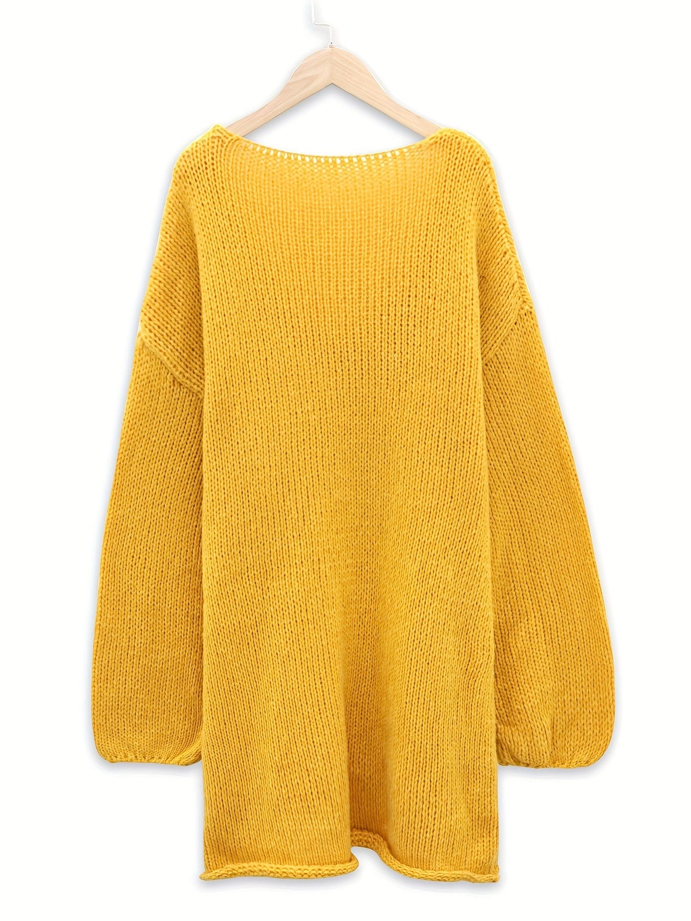 Women's Plus Size Checkered Knit Sweater