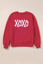 Letter Print Christmas Sweatshirt