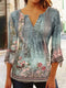Trendy Plus Size Floral Dress