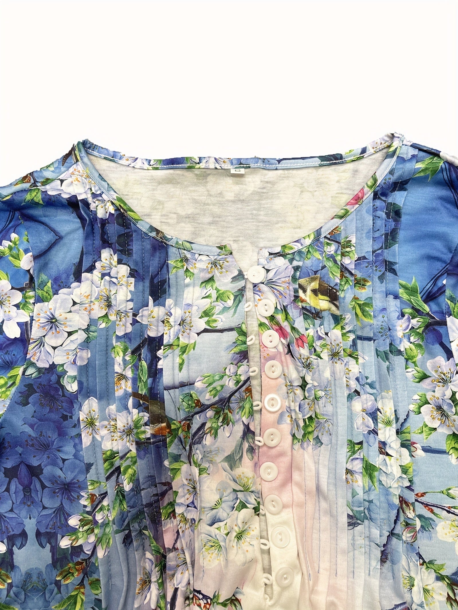 Plus Size Fit and Flare Floral Dress