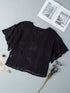 Eyelet Knit Top