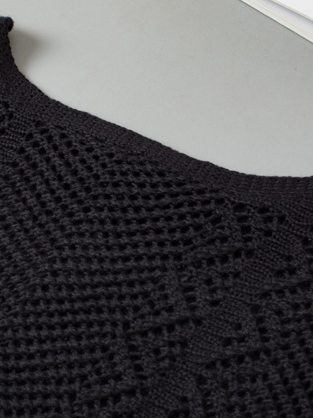 Eyelet Knit Top