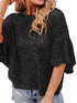 Eyelet Knit Top
