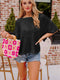 Eyelet Knit Top