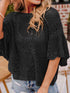 Eyelet Knit Top