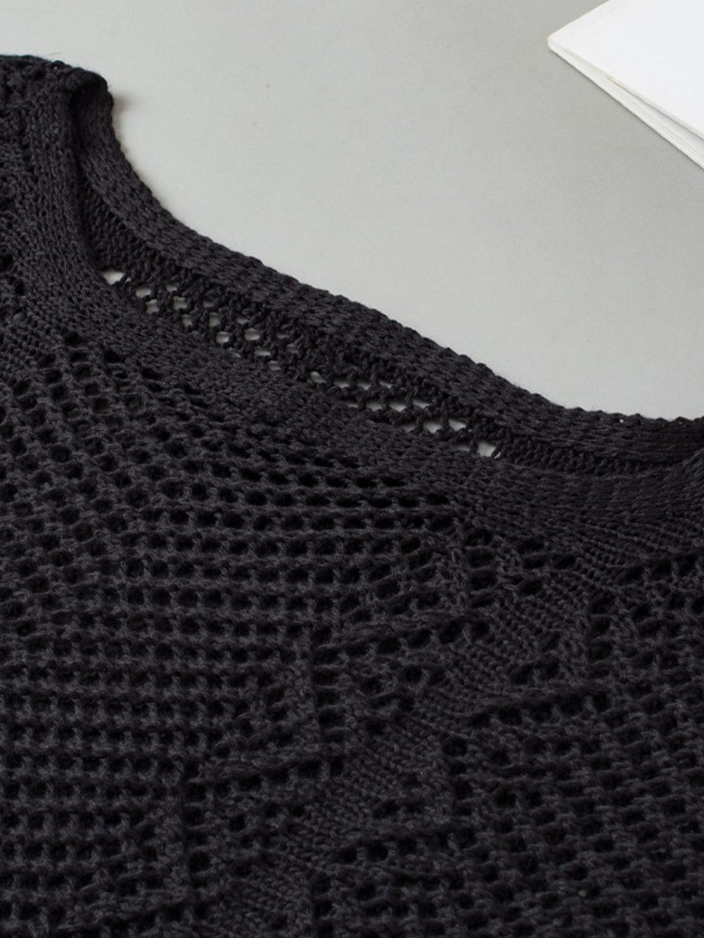 Eyelet Knit Top