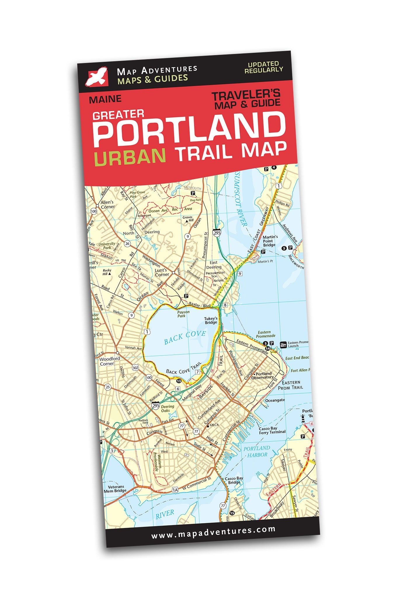 Greater Portland, Maine Urban Trail Map