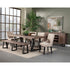 Banco de comedor Prairie, natural/negro