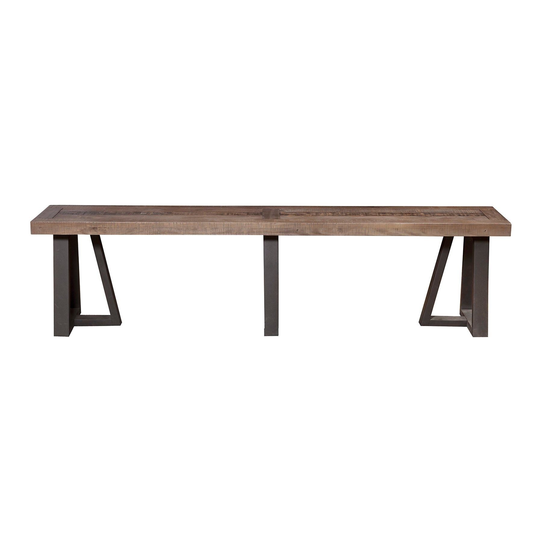 Banco de comedor Prairie, natural/negro