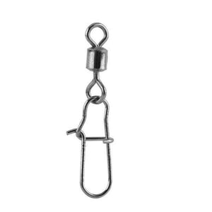 Stainless Steel Fishing Terminal Tackle Swivel & Snap Set (210 Pack)