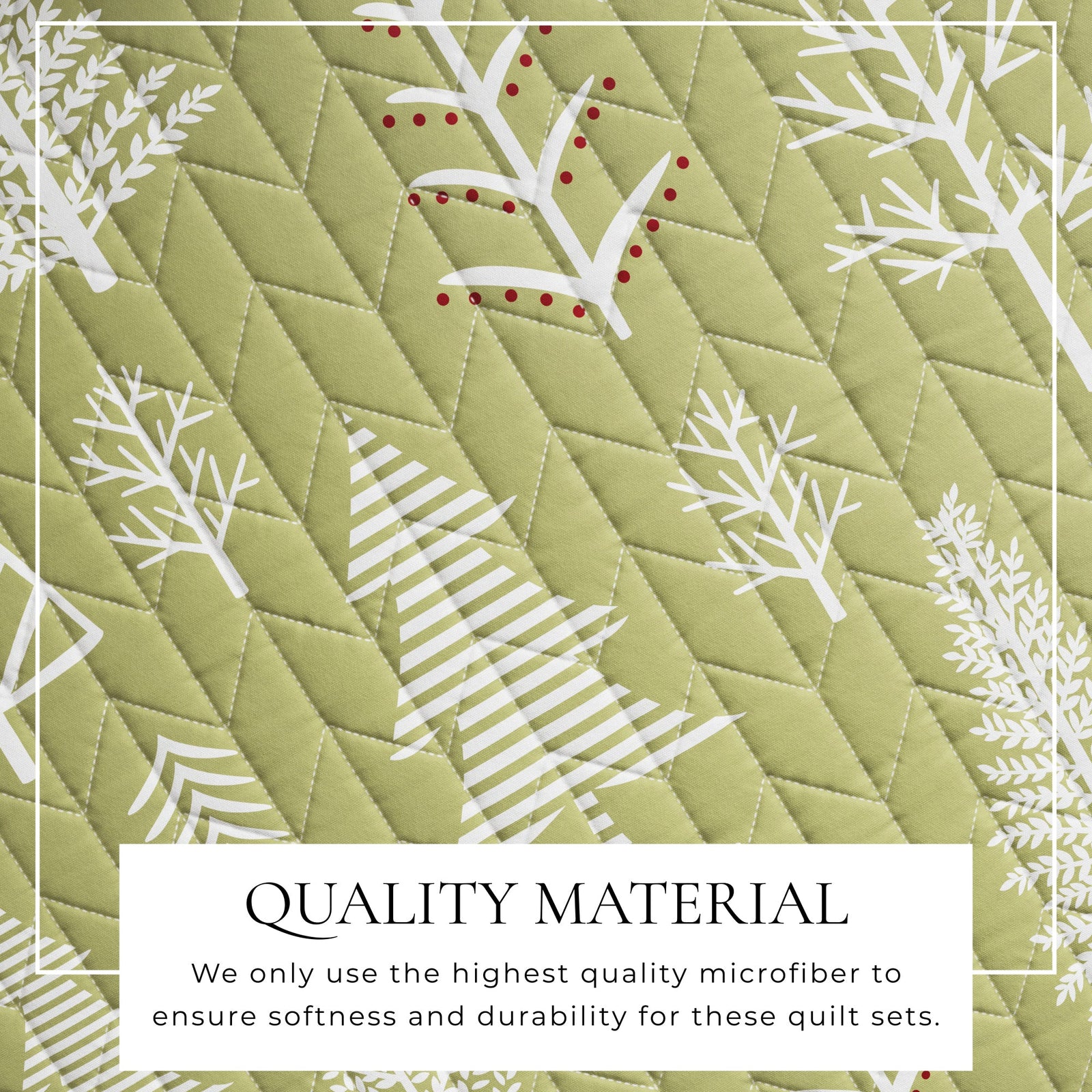 3 Piece Lodge Forest Quilt - Whistler Collection