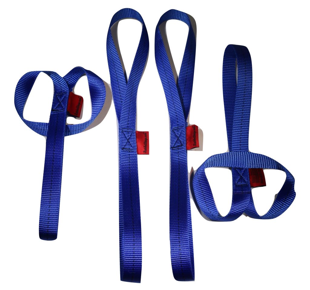 1 lazo de corbata suave azul de 18 pulgadas | Paquete de 4