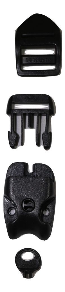 Kit de reemplazo de hebilla de plástico con cierre ACW Buckle para cubierta de spa o jacuzzi | Paquete de 6