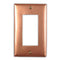 Cobre crudo - 1 placa de pared basculante