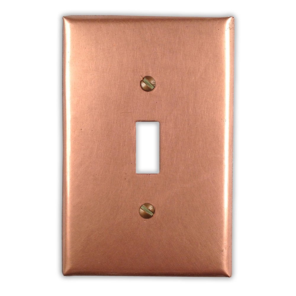 Cobre crudo - 1 placa de pared con palanca