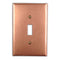 Cobre crudo - 1 placa de pared con palanca