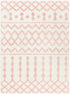 Alfombra de felpa rosa Darva