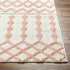 Alfombra de felpa rosa Darva