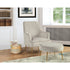 Silla de ocio Rebecca, gris