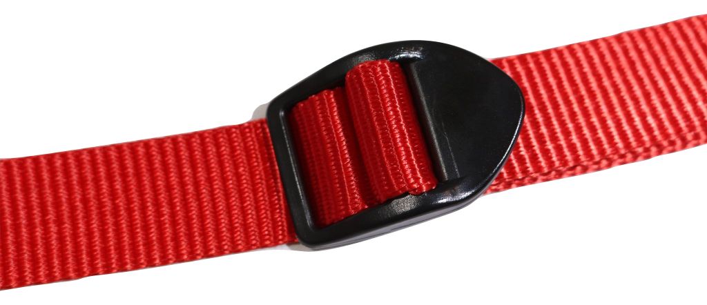 Kit completo de correas de viento para cubierta de spa con hebilla estándar roja | OPCIONES DE TAMAÑO