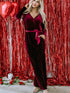 Velvet Jumpsuit for Special Occasions: Make a Statement