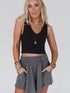 Women's Summer Shorts with Drawstring Waist