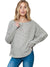 Cozy Crochet Knit Turtleneck Sweater for Women