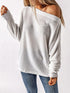 Cozy Crochet Knit Turtleneck Sweater for Women