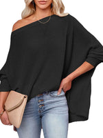 Cozy Crochet Knit Turtleneck Sweater for Women