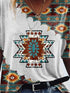 Women's Trendy Tribal Printed Blouse