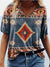 Women's Fashionable Geometric Printed T-Shirt