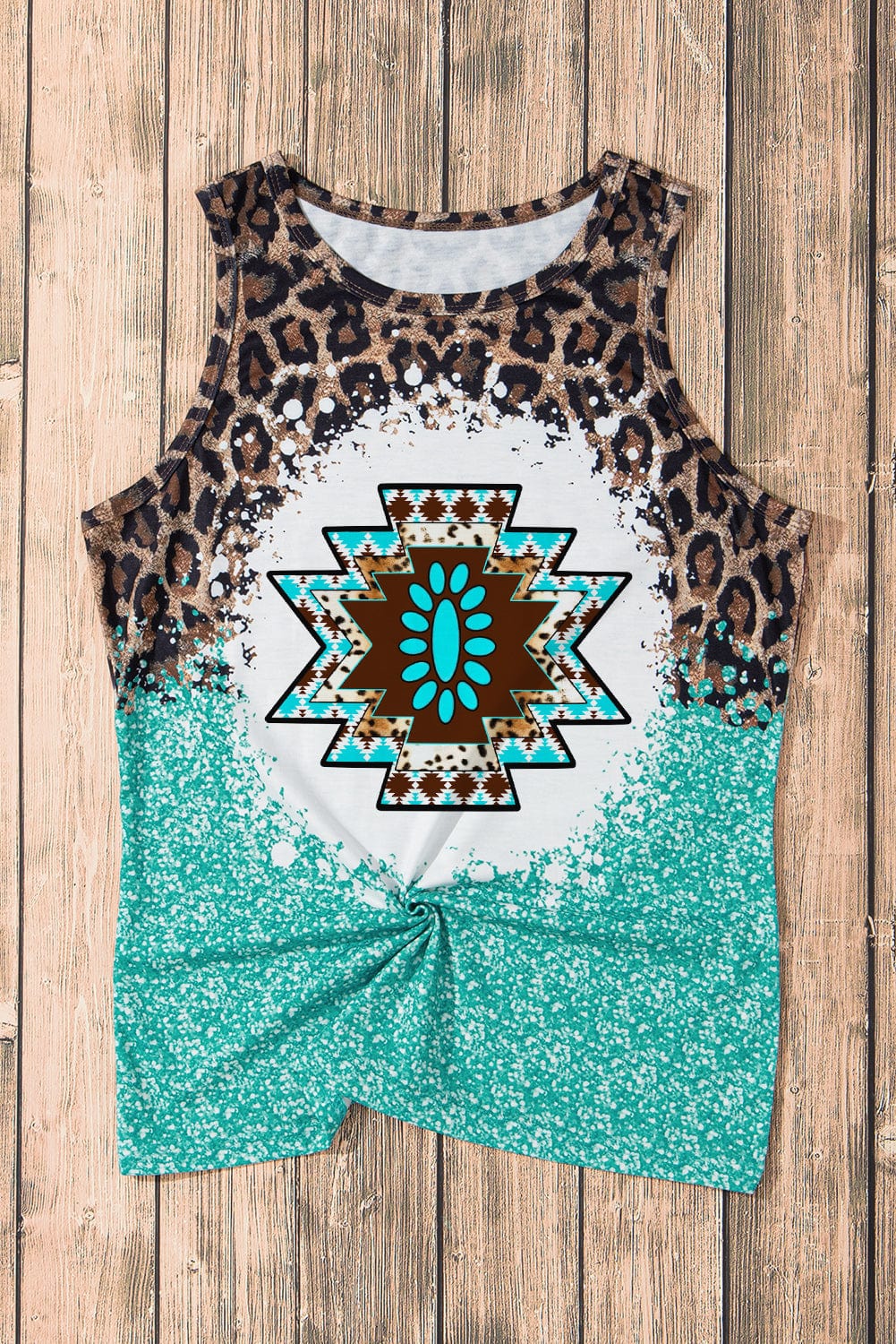 Women's Fashionable Geometric Printed T-Shirt