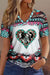 Women's Fashionable Geometric Printed T-Shirt