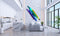 Retro Lines Multicolor Mirrored Acrylic Lines Artwork Contemporary Wall Art