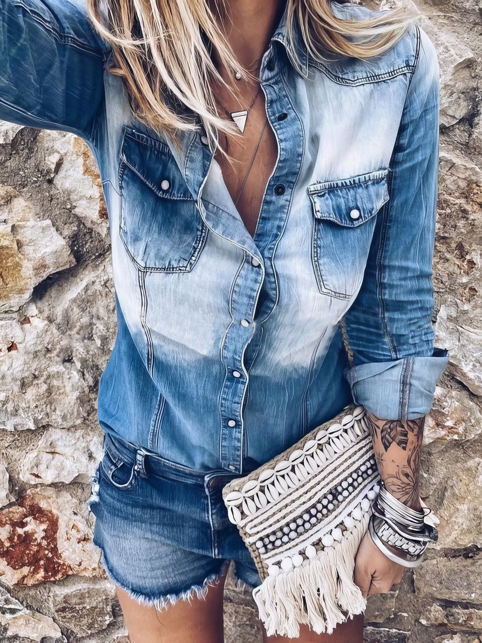 Vintage Denim Shirt