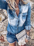 Distressed Denim Shirt