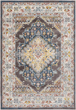Alfombra con medallón de Haymond Brown