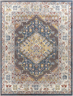 Alfombra con medallón de Haymond Brown