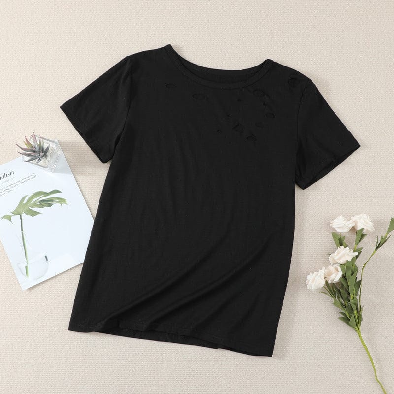 Women's Summer Distressed Tee