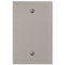 Níquel satinado fundido color rosa - 1 placa de pared en blanco