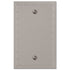 Níquel satinado fundido color rosa - 1 placa de pared en blanco