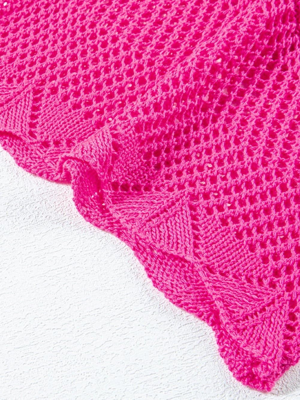 Pink Knit Blouse