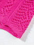 Pink Knit Blouse