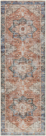 Alfombra lavable desgastada Rosman